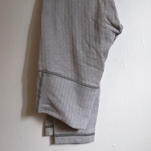 soft chevron Lululemon cropped leggings